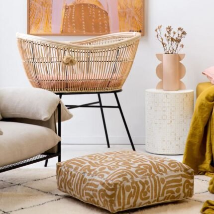 Rajasthani Bone Inlay Side Table in White