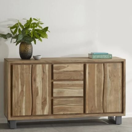 Rajasthani Natural Live Edge Extra Large Sideboard