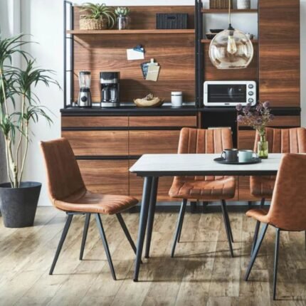 Jodhpuri Dining Chair Set of 2 - Brown