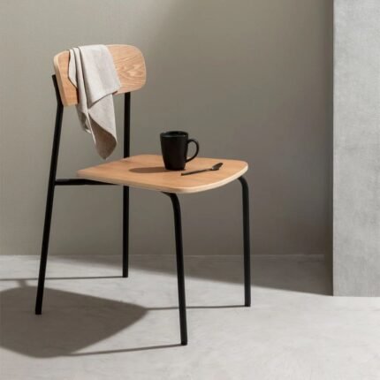 Wilpier Stackable Wooden Dining Chair