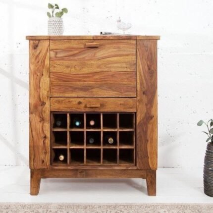 Wooden Home Bar Cabinet