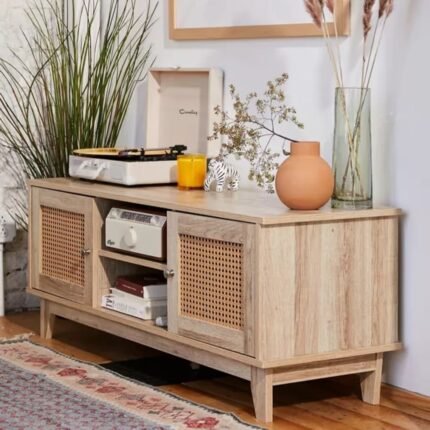 Wooden Media Console