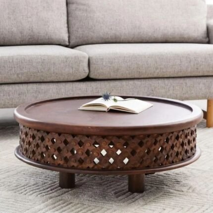 Wooden Carved Coffee Table