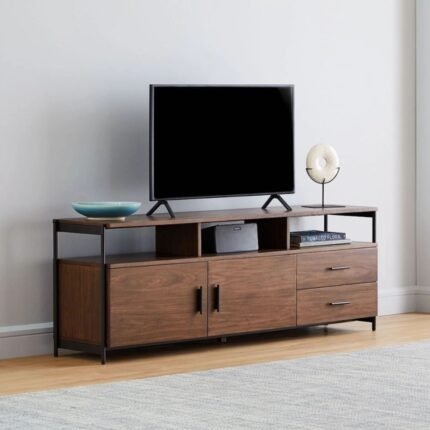 Media Dark Console Table