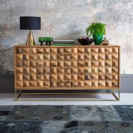 Solid Wood Sideboard