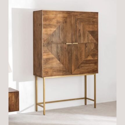 Mango Wood High Sideboard