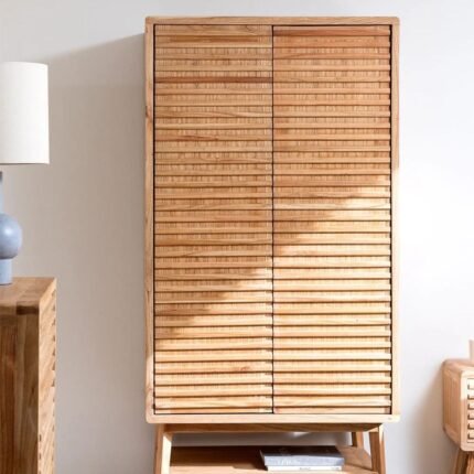 Deleyna wooden wardrobe