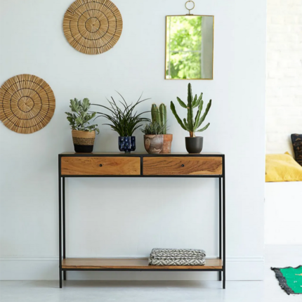 Sheesham Wood Console Table