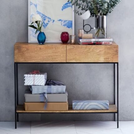 Industrial Console Table