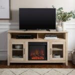 Bold TV Stand – Cozy Comfort 2-Door Wood Design